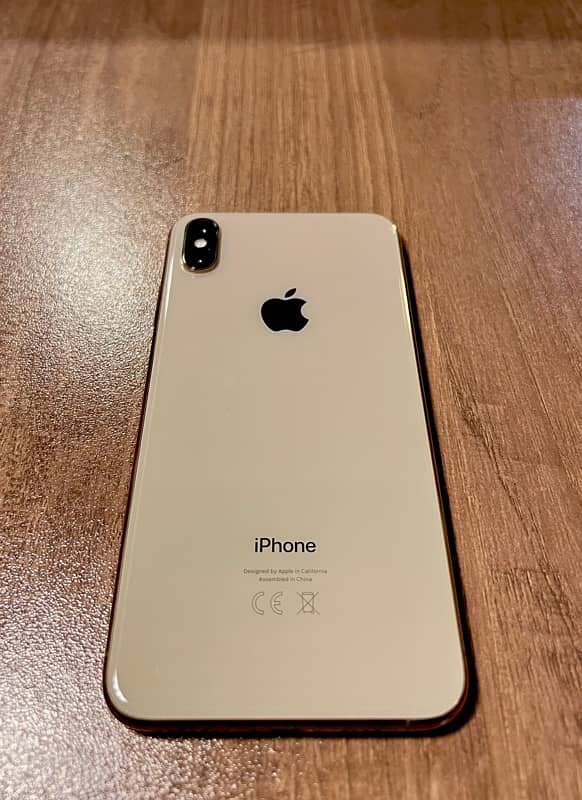 iPhone Xs Max, PTA Approved, Gold, 256 GB 0