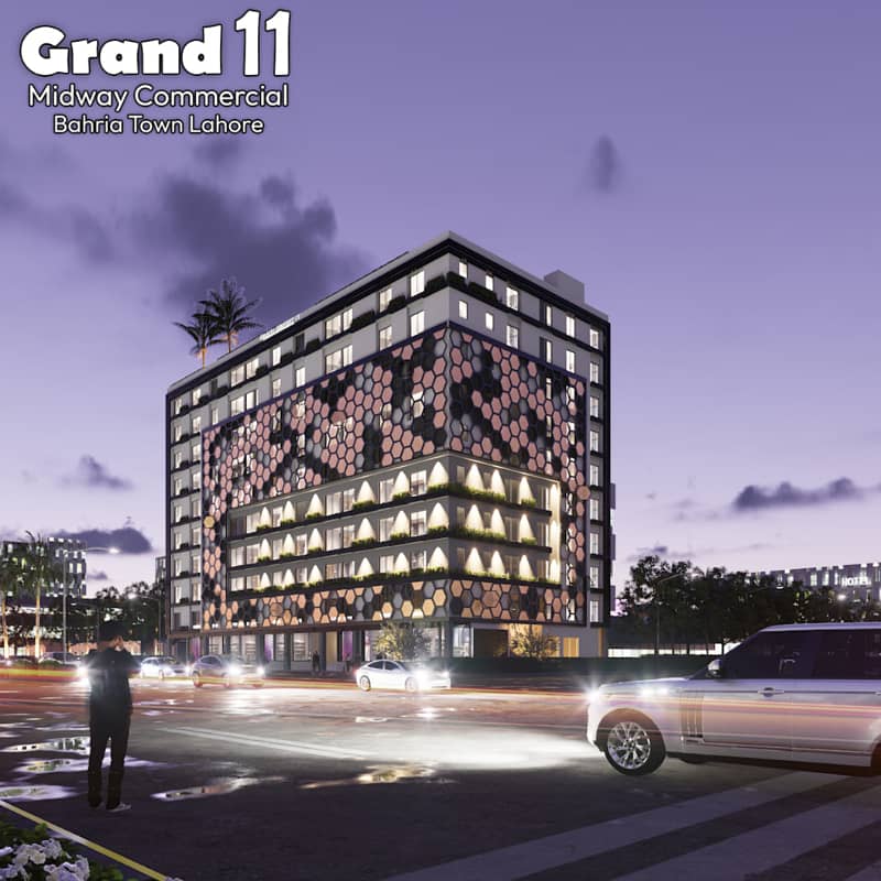 Book Your 1 Bed Luxury Apartment in Just 19.2 Lac Only in Grand 11 Bahria Town Lahore 2