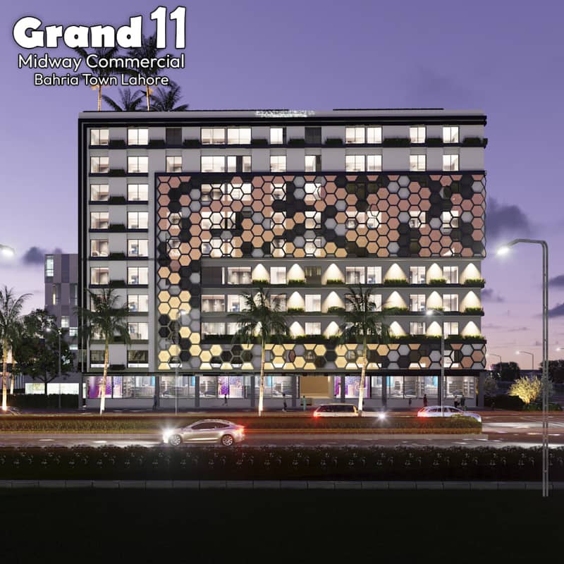 Book Your 2 Bed Luxury Apartment in Just 29.5 Lac Only In Grand 11 Bahria Town Lahore 1