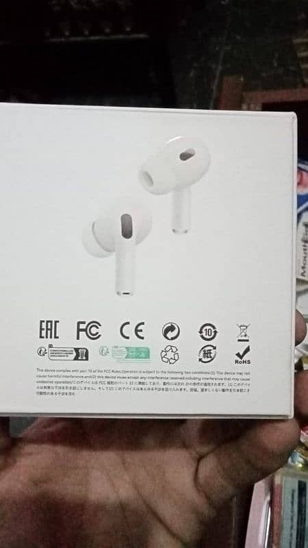 A9 pro Airpods with touch screen with original charging cable and box 5