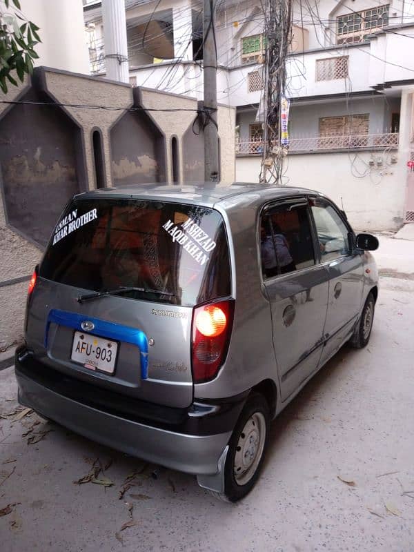 Hyundai Santro 2004,Non accidental guaranteed AC chill 1