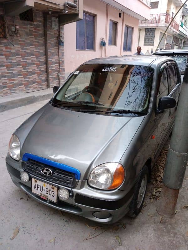 Hyundai Santro 2004,Non accidental guaranteed AC chill 4