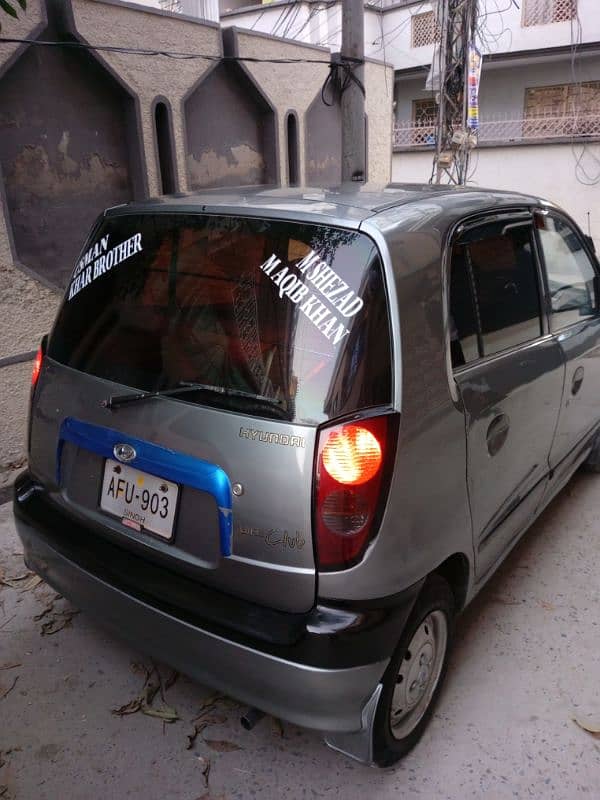 Hyundai Santro 2004,Non accidental guaranteed AC chill 5