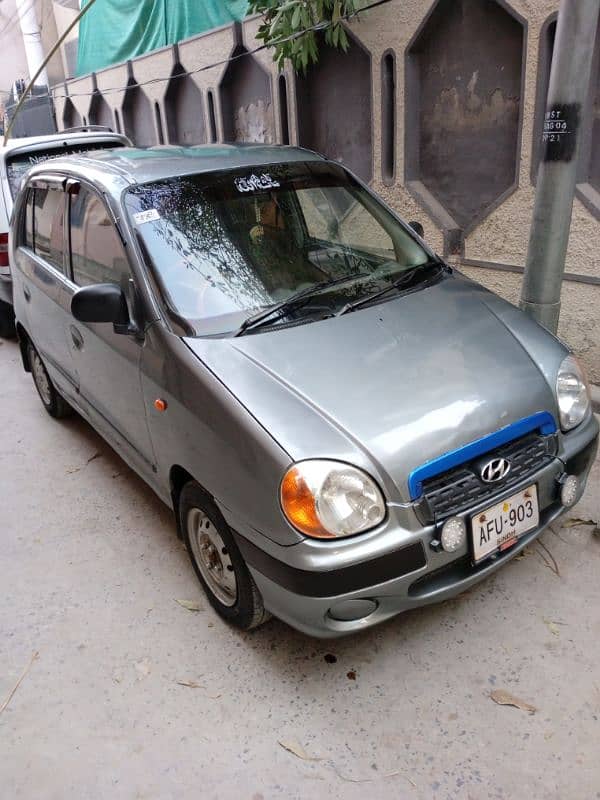 Hyundai Santro 2004,Non accidental guaranteed AC chill 8