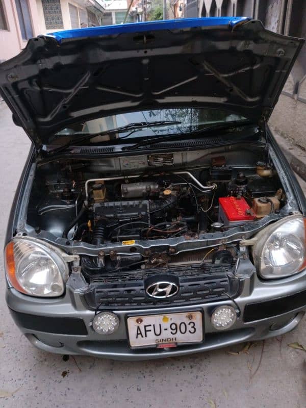 Hyundai Santro 2004,Non accidental guaranteed AC chill 14