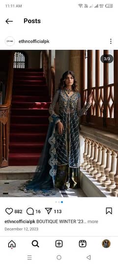 Designer dress Ethnic