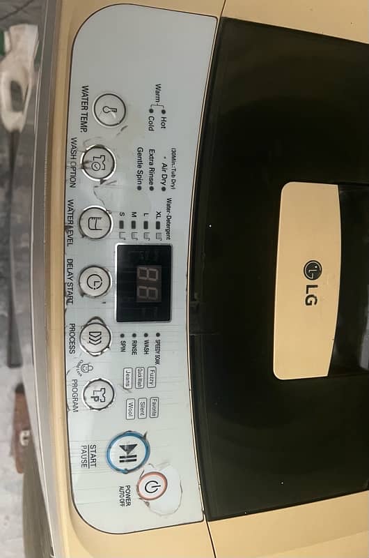 fully automatic LG washing machine 3