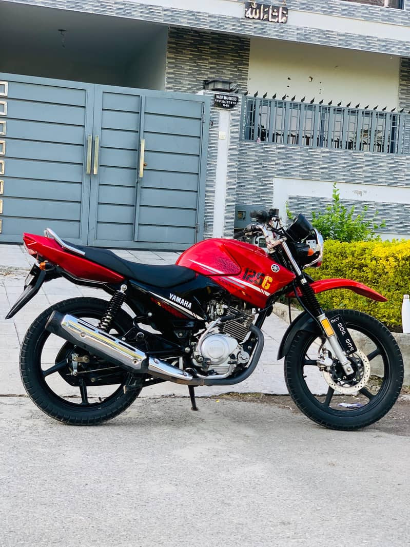 YAMAHA YBR 125G 2021 ISLAMABAD REGISTER 0