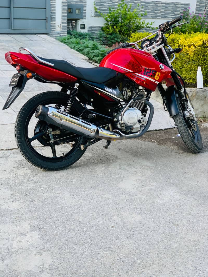 YAMAHA YBR 125G 2021 ISLAMABAD REGISTER 1