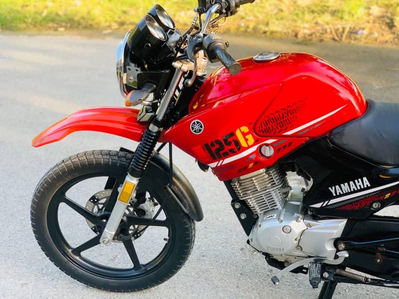 YAMAHA YBR 125G 2021 ISLAMABAD REGISTER 2