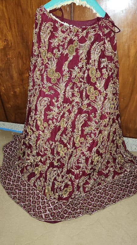 HSY Designer Wedding Dress  karachi top,Worn Once, Excellent Condition 8