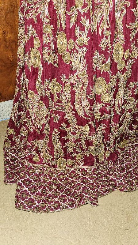 HSY Designer Wedding Dress  karachi top,Worn Once, Excellent Condition 9