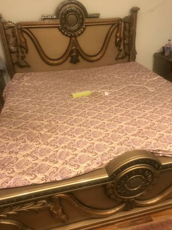 wooden bed set 2