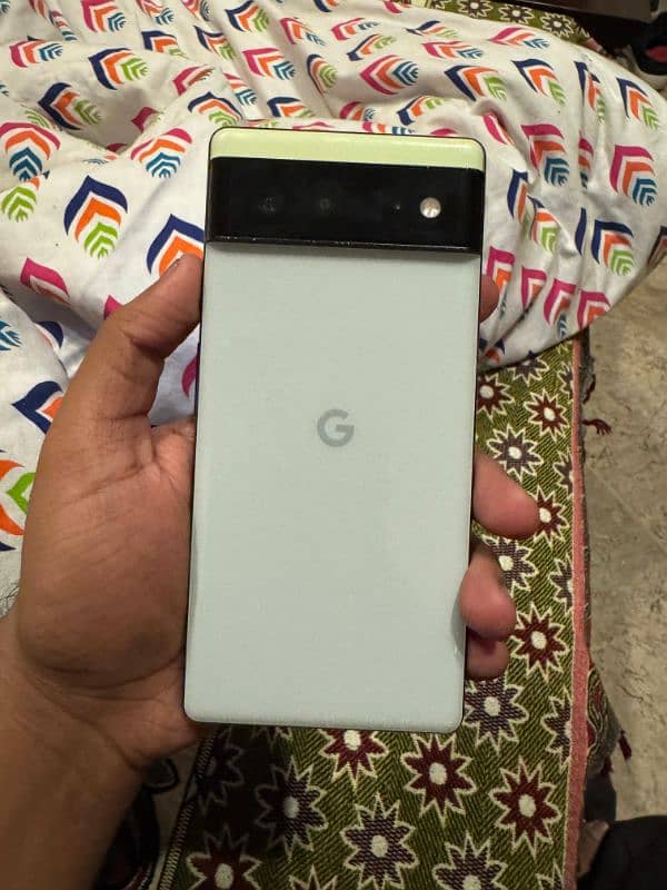 Google pixel 6 dual sim working 6/128 2