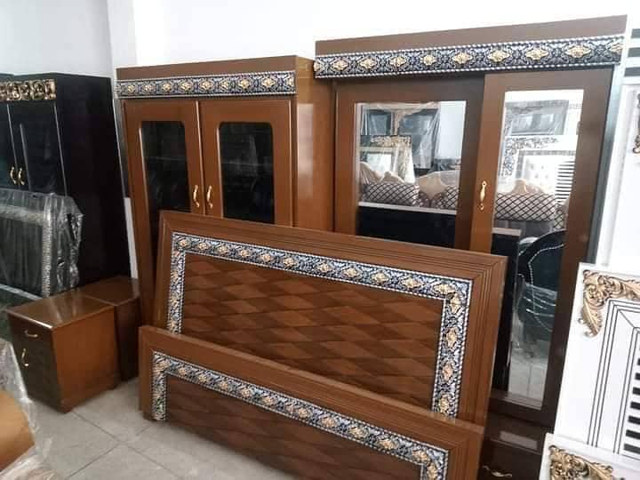 King Size Double Bed/ Wooden bed /bedset/ wooden bedset 13