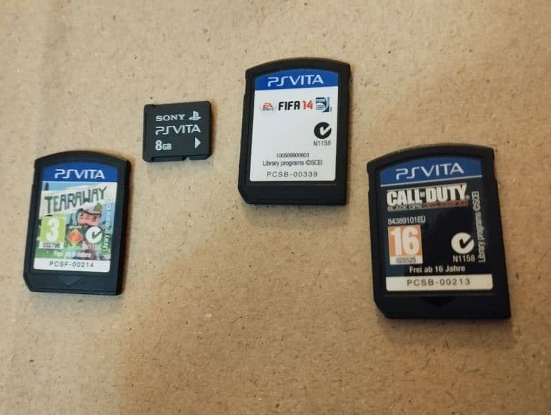 Sony PS VITA with 3 Games 3