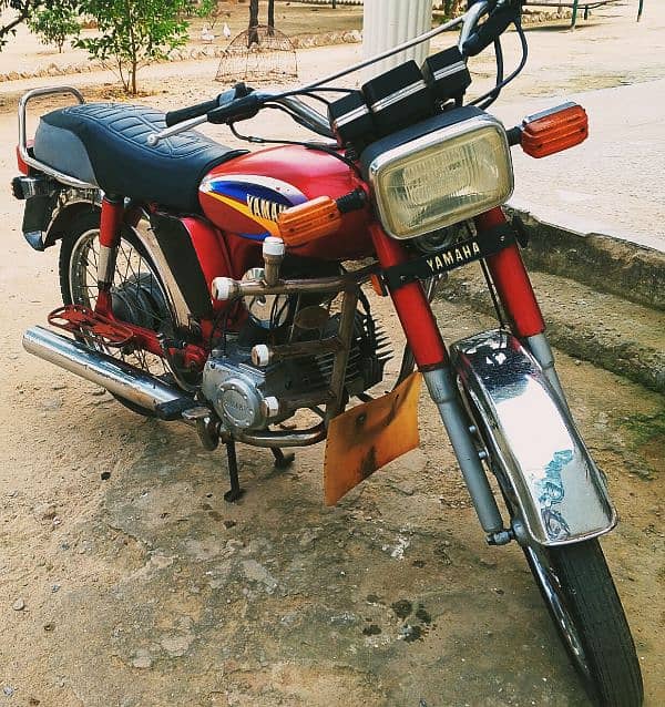 Yamaha 100 cc mardan registration 2