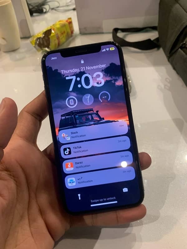 apple iphone X 256 GB black 1