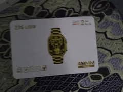 Smart watch Z 76 ultra golden edition