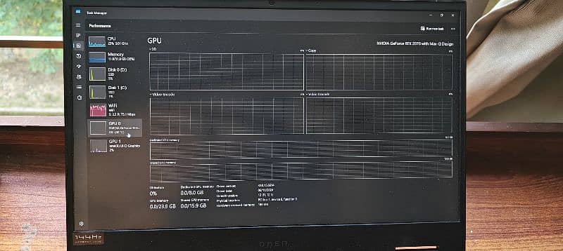 HP OMEN 15 i7 10750H 6