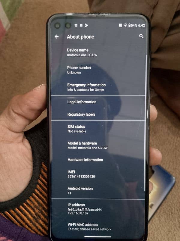 motorola 5 one 5g uw exchange possible non pta 0