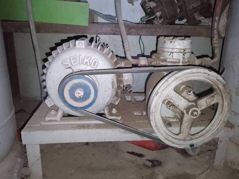 LPG vacuum pump 1.5 ton and weight scale 0