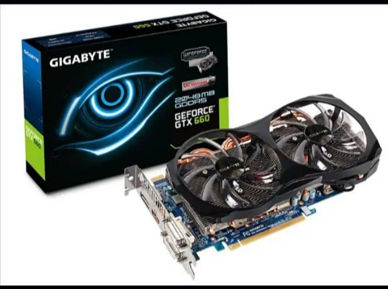 gaming card gtx 660 2 GB 1