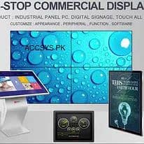 32 inches Touch Standee | Touch Kiosk | Rostrum | Wall Mounted Display 2