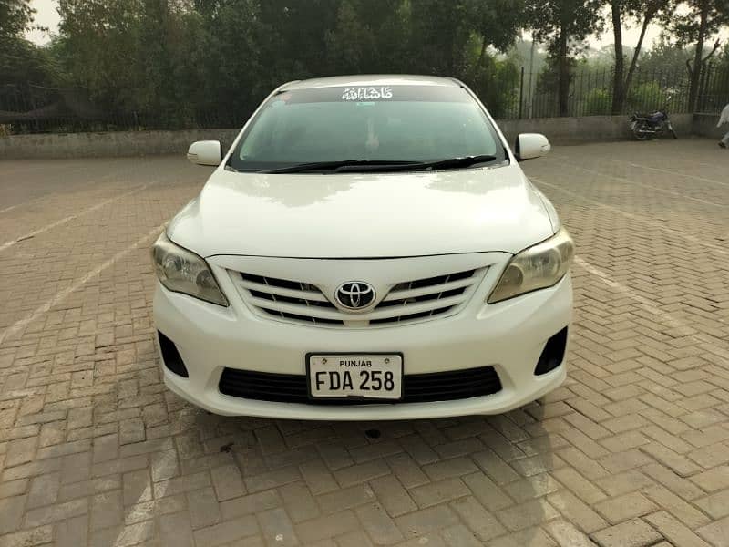 Toyota Corolla XLI 2011 1