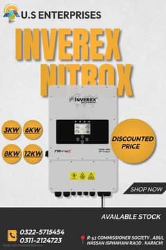 INVEREX NITROX ip65 SOLAR INVERTER