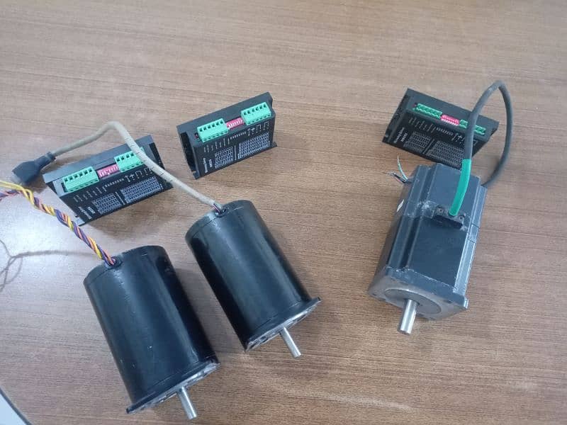 Stepper Motor Nema 34 For CNC Machine Complete Set of 3 4