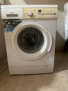 SIEMENS fully automatic washing machine Front load