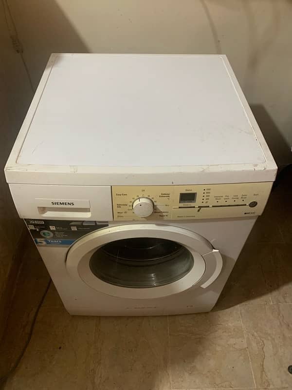 SIEMENS fully automatic washing machine Front load 1