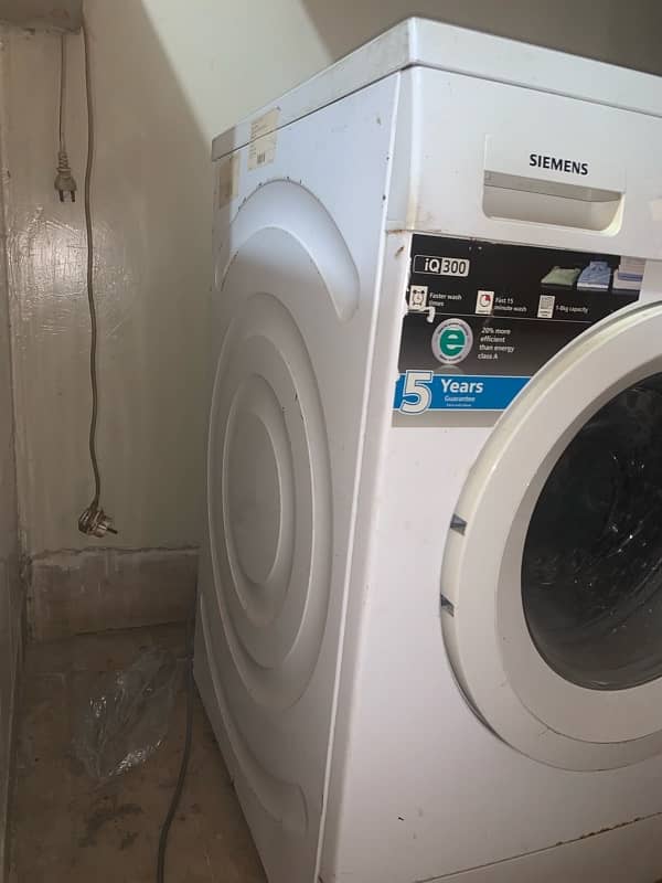 SIEMENS fully automatic washing machine Front load 5