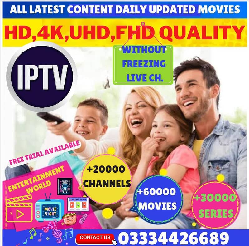 Sub-scription+4k IPTV services-03334426689 0