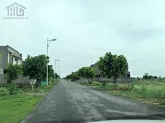 Facing Park 5 Marla Plot For Sale At 40 Ft road in DHA 9 town