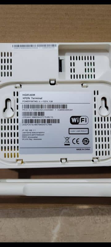 Router HG 8546M Fiber xpon gpon new box pack 3