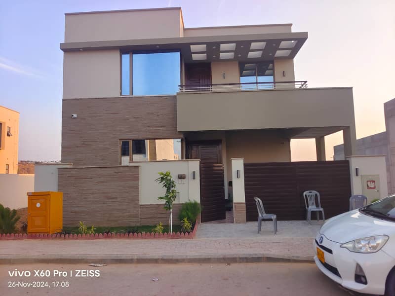 Beautifull House In Pricenct 8 with basement Bahria Town Karachi 0