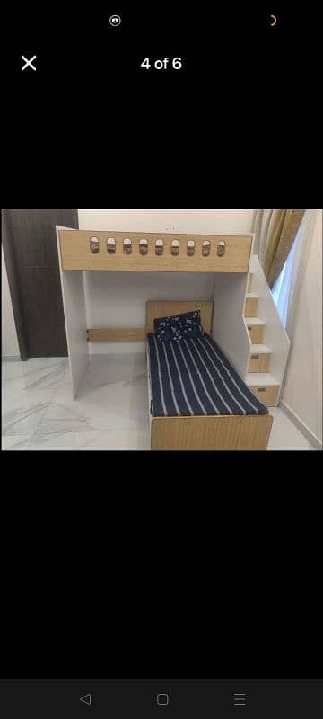 Bunk bed with Mattress 2