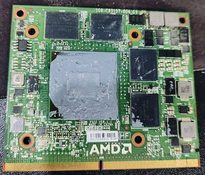 AMD Firepro W5170M 2GB Dell laptop GPU 0