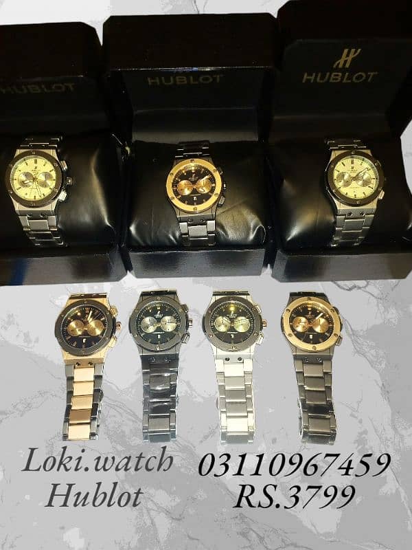 Hublot watch for boys stainless steel strap 5