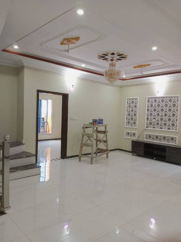 7.5 Mrla Brand New House For Sale in Rizwan Garden 8