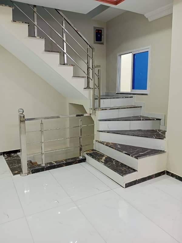 7.5 Mrla Brand New House For Sale in Rizwan Garden 14