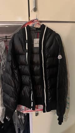 Moncler puffer hoodie jacket