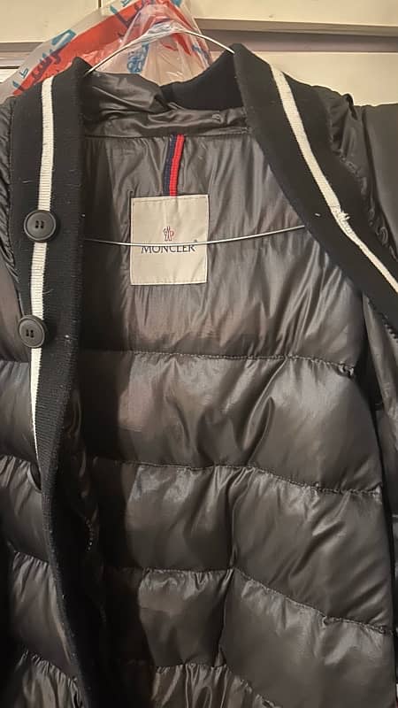 Moncler puffer hoodie jacket 1