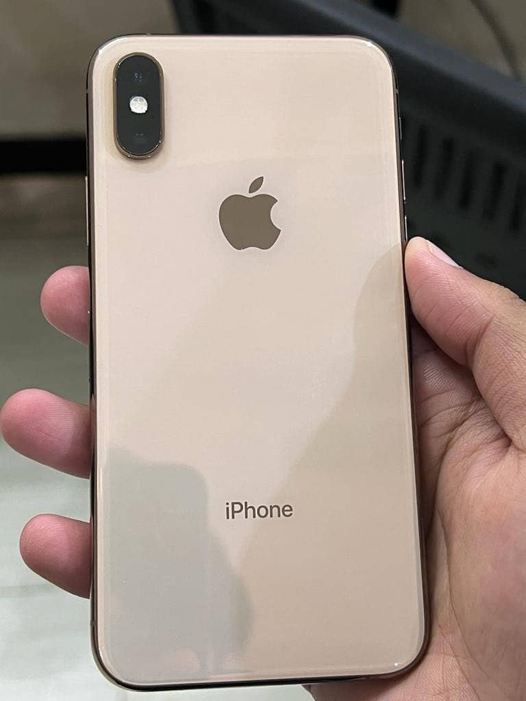 Apple iPhone XS golden colour jv 2