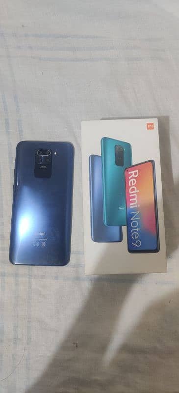 Redmi note 9 4/128 with box 4