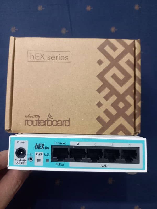 Mikrotik device RB750r2 1