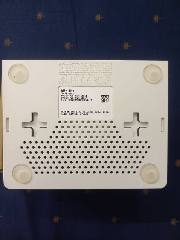 Mikrotik device RB750r2 2