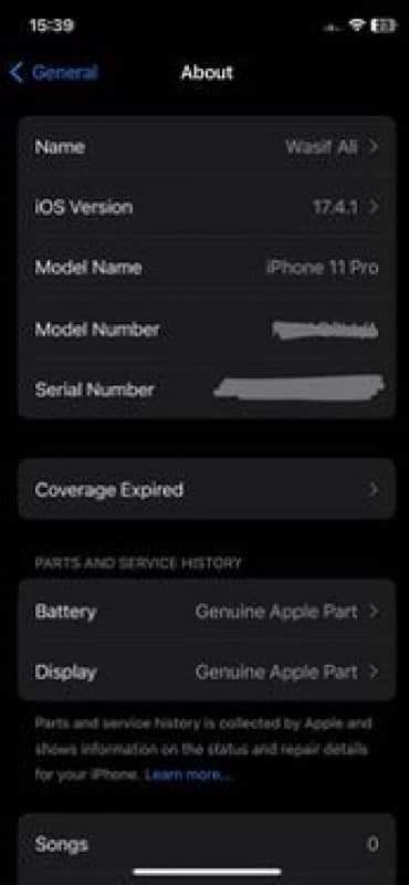 Iphone 11 pro 256 GB Gold Non Pta 6